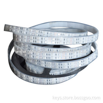 SMD5050 RGB Double Row 600 LEDs Waterproof LED Flexible Strip Light, 24V 120LED/m Strip